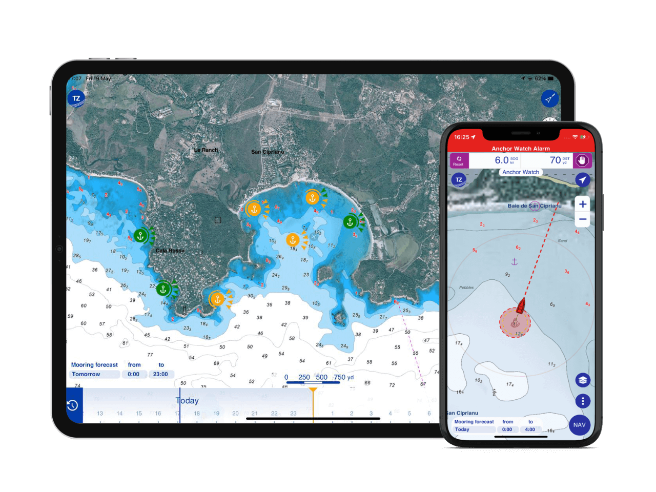 Dynamic Mooring and Anchor Watch